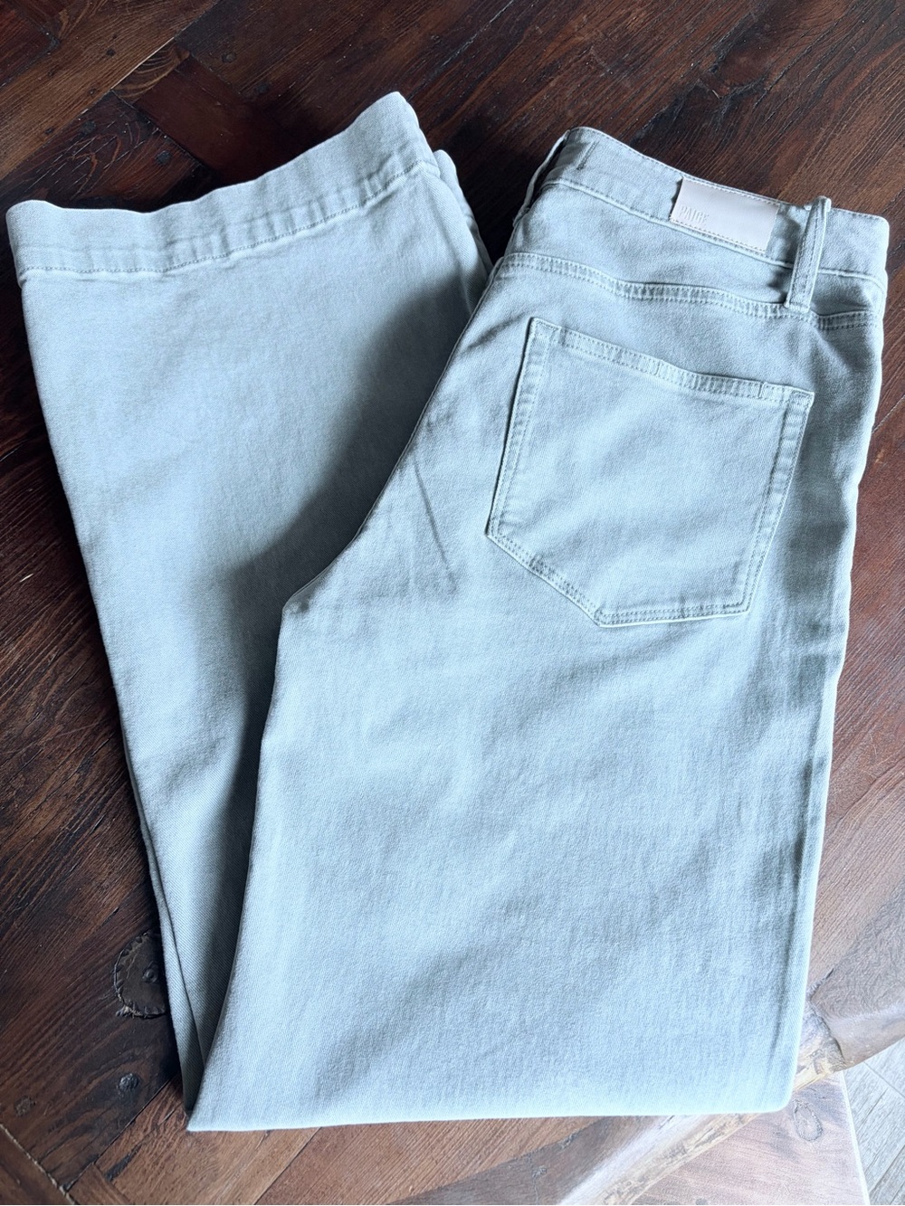 PAIGE Anessa 31” Wide Leg Jean Vintage Seaglass 29 NWT - Picture 4 of 9